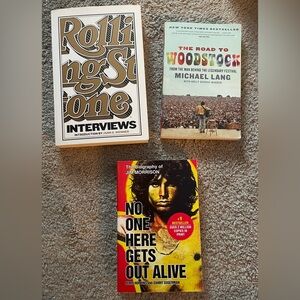 Set of 3 Music Inspired Books